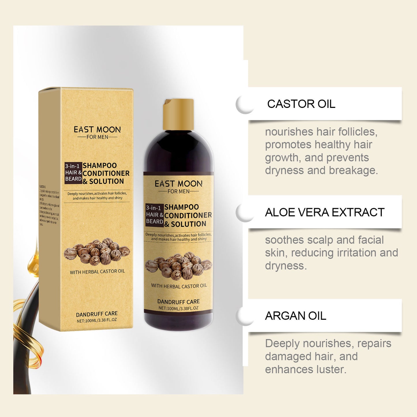 3-in-1  Nutritional Hair Care Men
