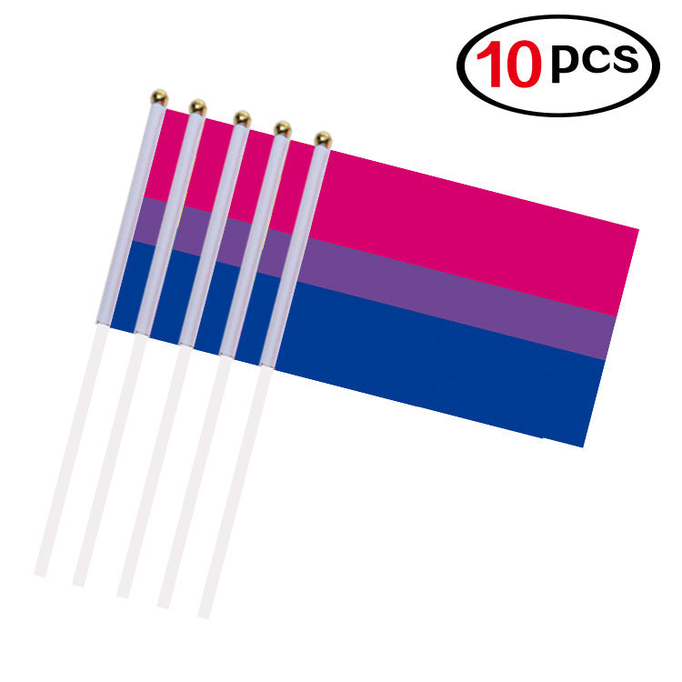 Gay Pride Flags Easy To Hold Mini Small Rainbow Flags