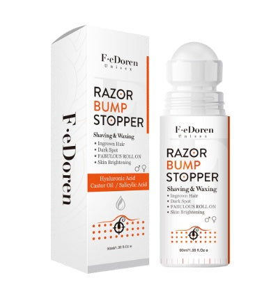 Conveniently Apply Roller Hair In-growth For Men