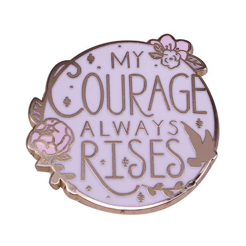 Pride And Prejudice Courage Badge Decoration
